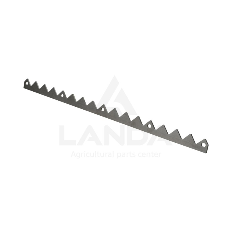 BARRETTE CRANTEE INOX (Lg663mm)