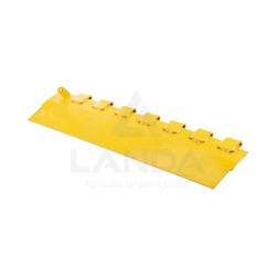 REAR WEAR PLATE (DRUM BOTTOM WITH KNIVES)