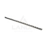 BARRETTE CRANTÉE INOX (Lg814mm, 6 trous)