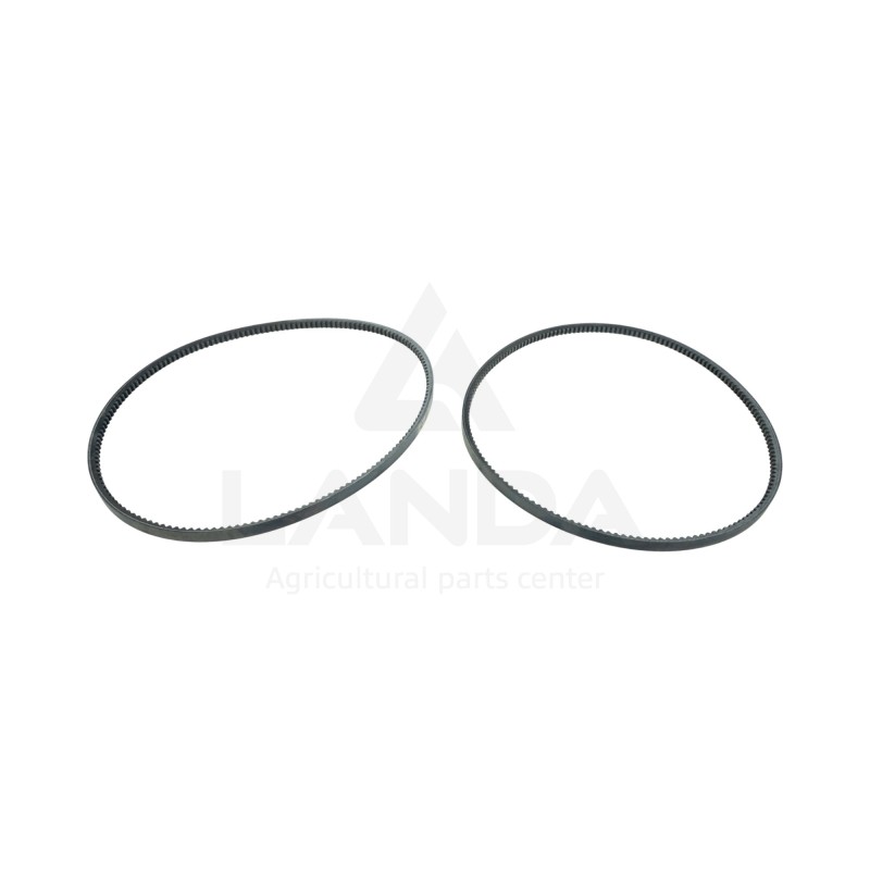 JUEGO DE 2 CORREAS TRAPEZOIDALES DENTADAS