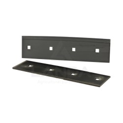 JEU DE 2 PALES DE SOUFFLERIE LISSES DROITES
