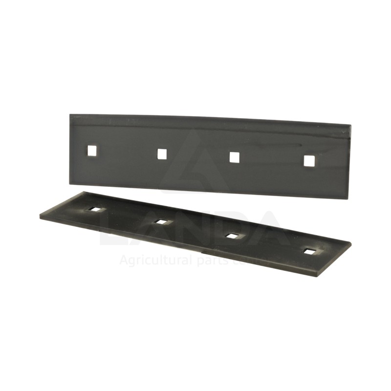 JEU DE 2 PALES DE SOUFFLERIE LISSES DROITES