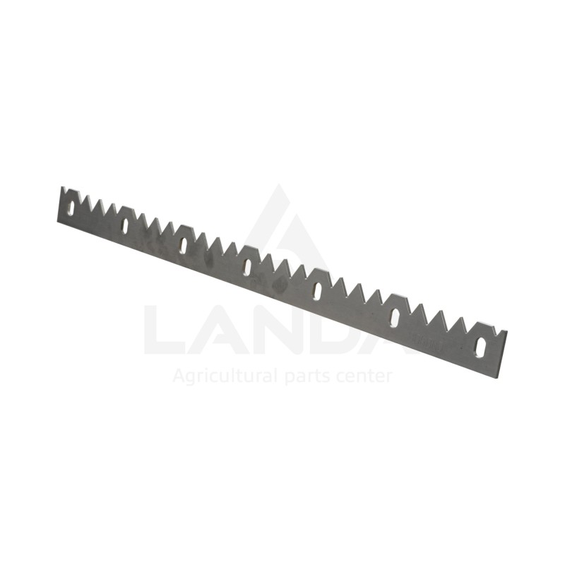 BARRETTE CRANTÉE INOX (Lg710mm, 7 trous)