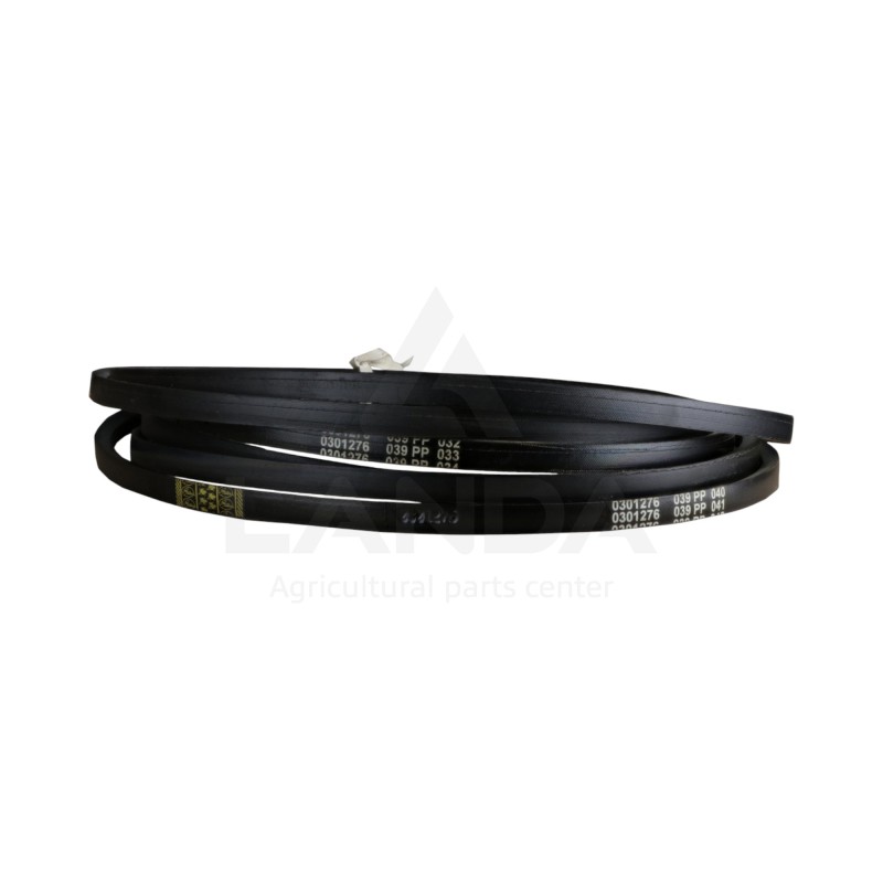 SET OF 2 SMOOTH V-BELTS