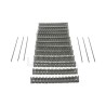 BOX OF 12 FASTENERS (165MM WIDE)