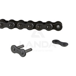 CADENA DE RODILLOS ASA120H DIAMOND (62 eslabones -Engange rápido incluido)