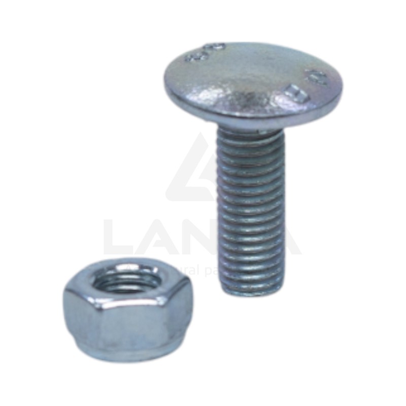 BOULON TETE BOMBEE COLLET CARRE (M12x35)