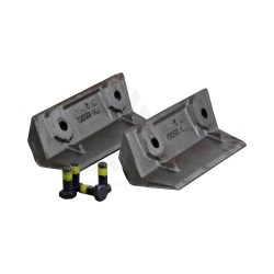 KIT DE 2 LÍDERES ROTORES PEQUEÑOS IZQUIERDOS (tornillos y pernos incluidos)