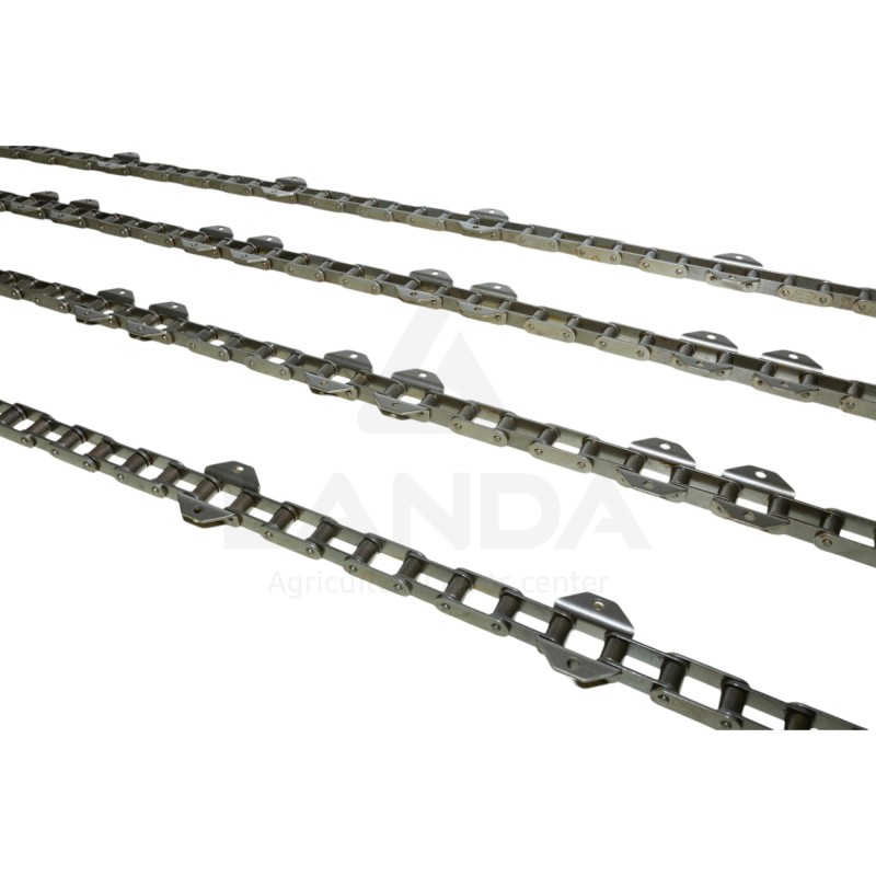 JEU DE 4 CHAINES DE CONVOYEUR CA550 (SANS BARRETTES)