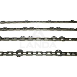 JEU DE 4 CHAINES DE CONVOYEUR CA550 (SANS BARRETTES)