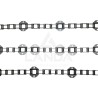 JEU DE 3 CHAINES DE CONVOYEUR CA550 (SANS BARRETTES)