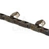 CHAINE D'ELEVATEUR NUE CA550 (153 Maillons et 38 Supports)