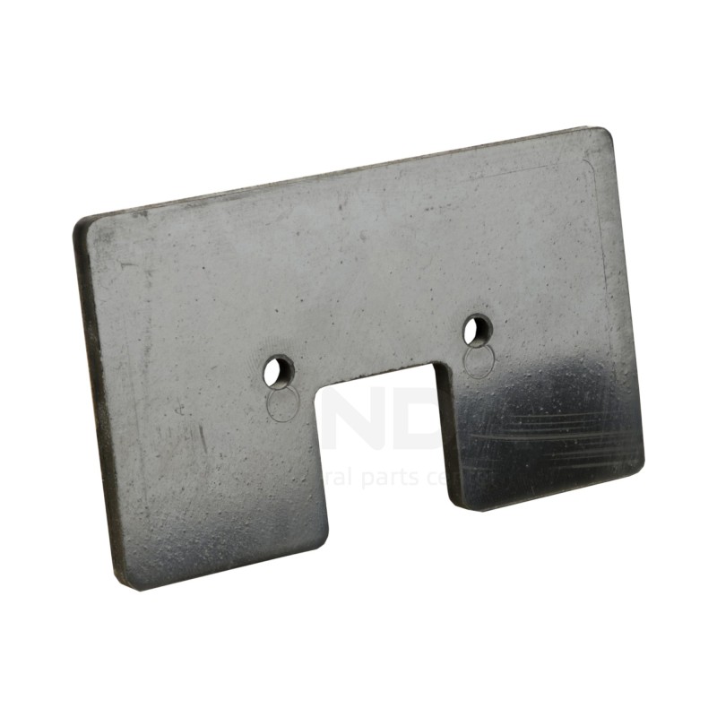 PALETTE D'ELEVATEUR PLASTIQUE (166x100mm)