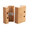 SOPORTE DE RODAMIENTO COMPLETO MADERA Ø 38 mm