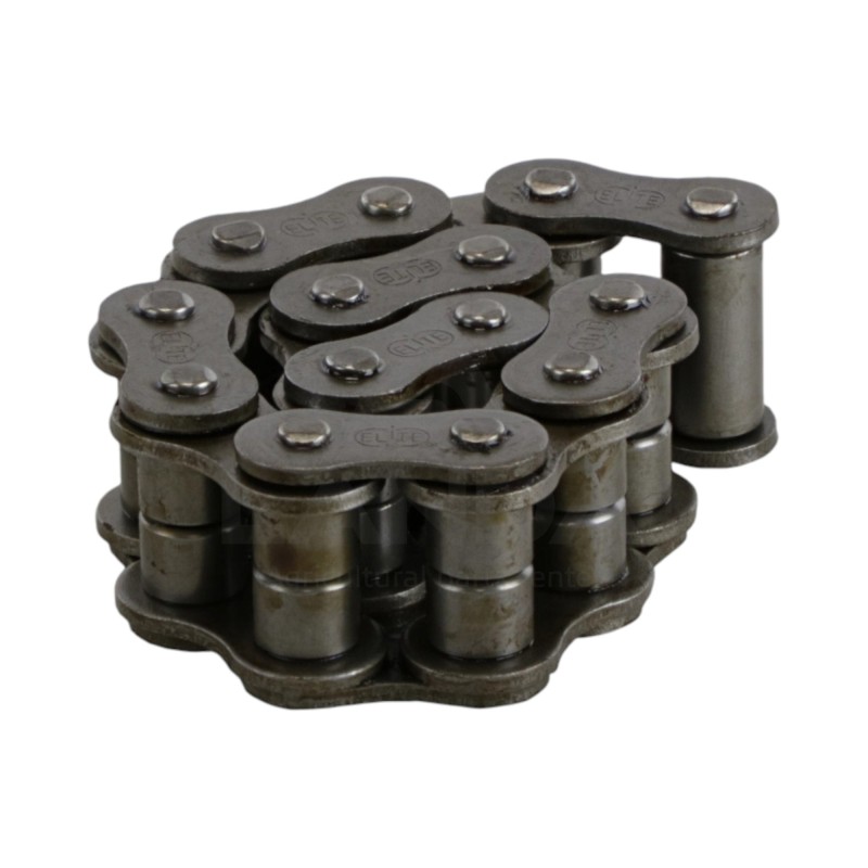 CHAINE A ROULEAUX ASA60 (13 maillons - Attache rapide et maillon coude inclus)
