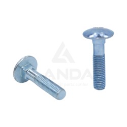 VIS TETE BOMBEE COLLET CARRE (M10x45)