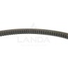 JUEGO DE 2 CORREAS TRAPEZOIDALES DENTADAS