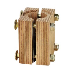 SOPORTE DE RODAMIENTO COMPLETO MADERA Ø 35 mm