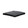 PALE CAOUTCHOUC EPARPILLEUR (135x130x11) 2 TROUS