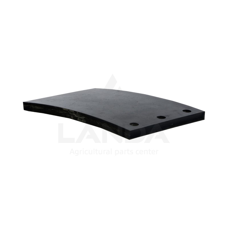 PALE CAOUTCHOUC EPARPILLEUR (130x220x10)