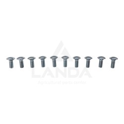 STRAW PULLER WEAR PLATES KIT