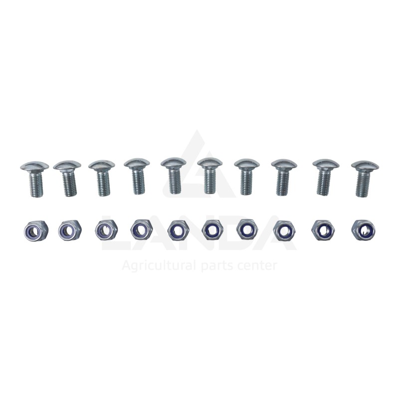 STRAW PULLER WEAR PLATES KIT