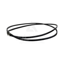 JEU 2 COURROIES TRAPEZOIDALES LISSES