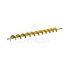 VIS DE FOND DE CAISSON A GRAIN PROPRE RENFORCEE (TF/TX/CT) (Lg 2510 mm)