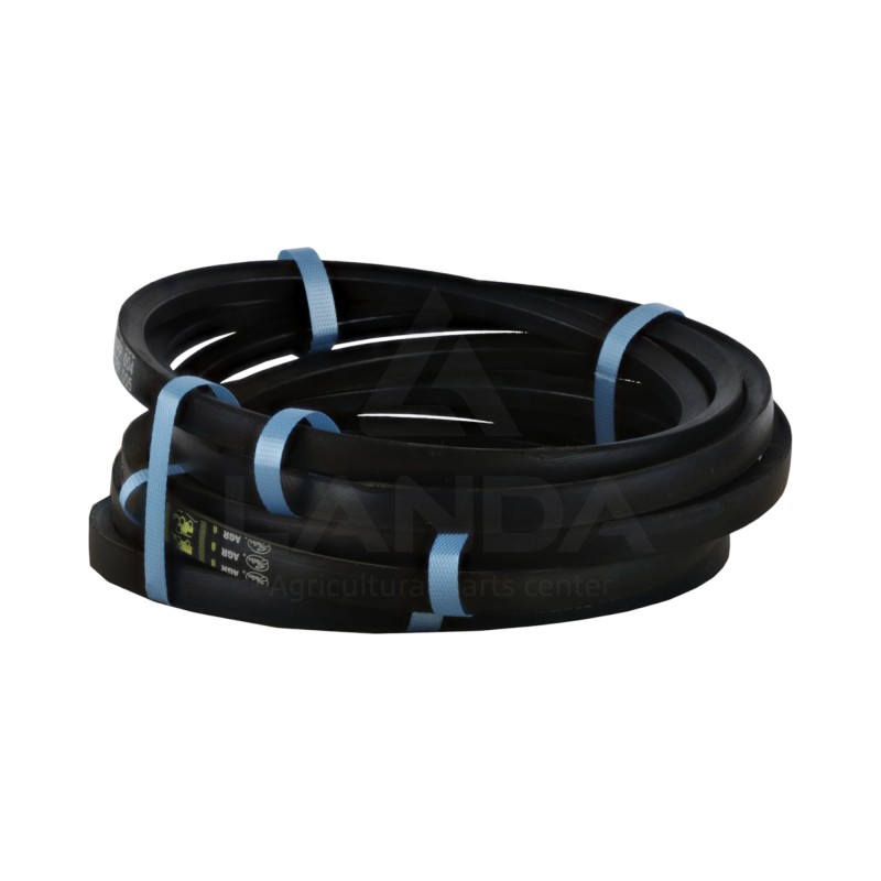 JEU 3 COURROIES TRAPEZOIDALES LISSES