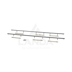 KIT DE 2 LATTES EBARBEUSES (1564mm - Boulonnerie incluse)