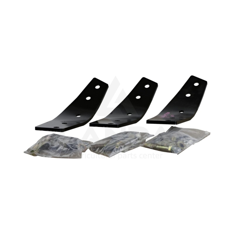 KIT DE 3 PALES D'ENTREE DE ROTOR (Boulonnerie incluse)