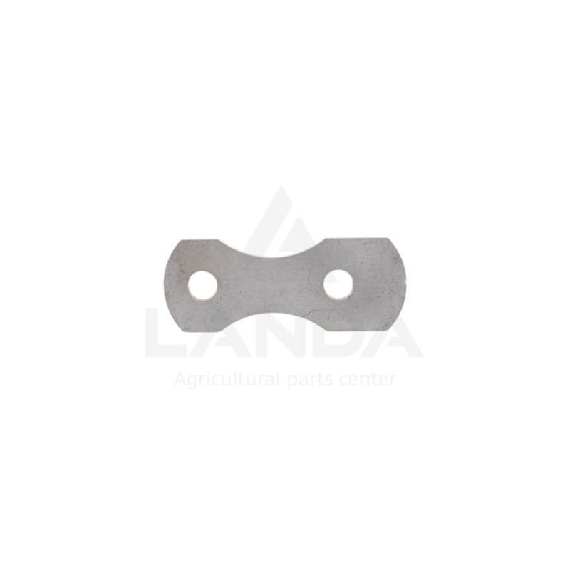 STAINLESS 2 HOLE BUCKET PLATE