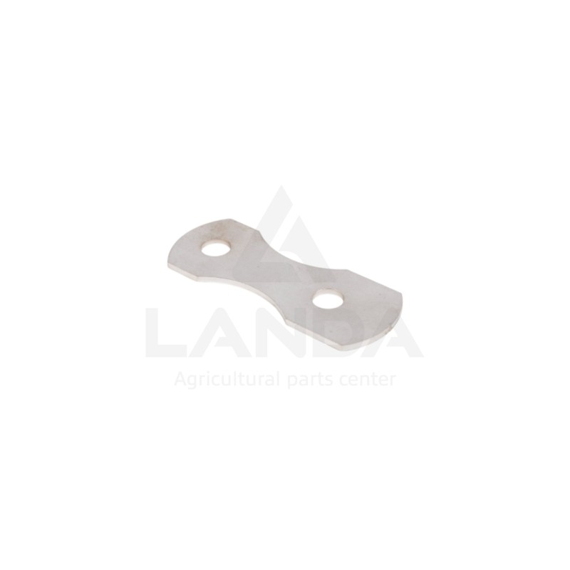 STAINLESS 2 HOLE BUCKET PLATE