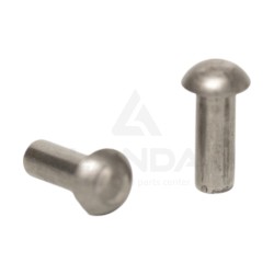 PAQUET DE 100 RIVETS TETE RONDE (6x16)