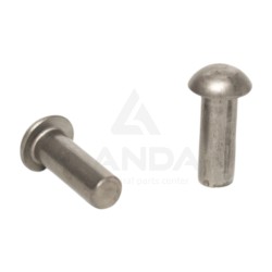 PAQUET DE 100 RIVETS TETE RONDE (6x16)