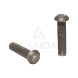 PAQUET DE 100 RIVETS TETE RONDE (6x25)