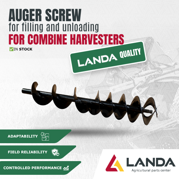 LANDA Filling and Unloading Augers for Combine Harvesters