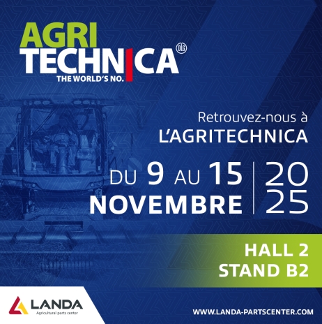 Landa will be at AGRITECHNICA 2025!