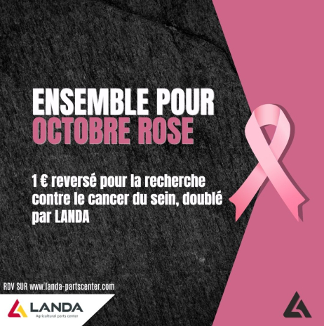 Octobre Rose chez LANDA : ensemble, faisons la différence