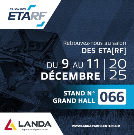 LANDA at the ETA Show 2025 – Booth No. 66 in Tours