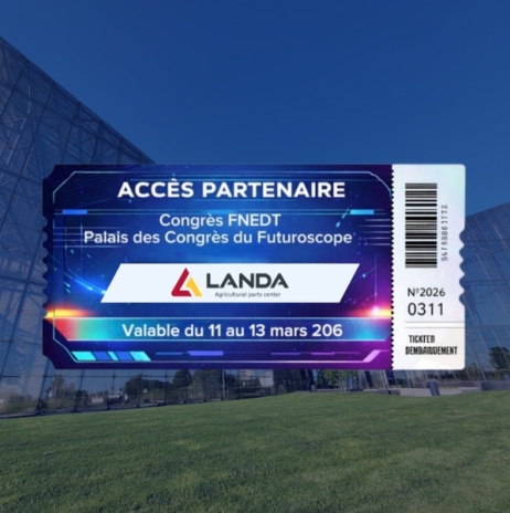 LANDA official partner of the FNEDT Congress 2026